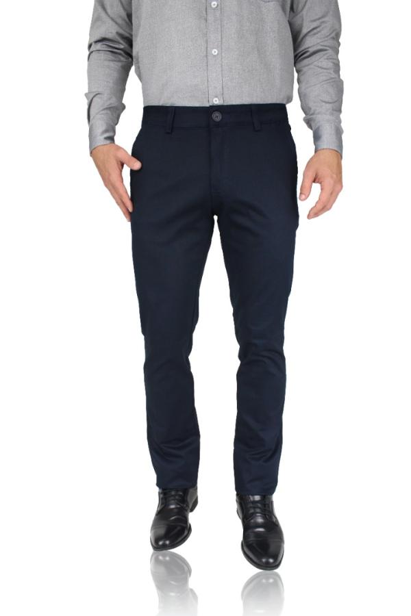 Pantalón Azul Marino CombinaciÃ³n De Guayaberas Con Pantalones Una