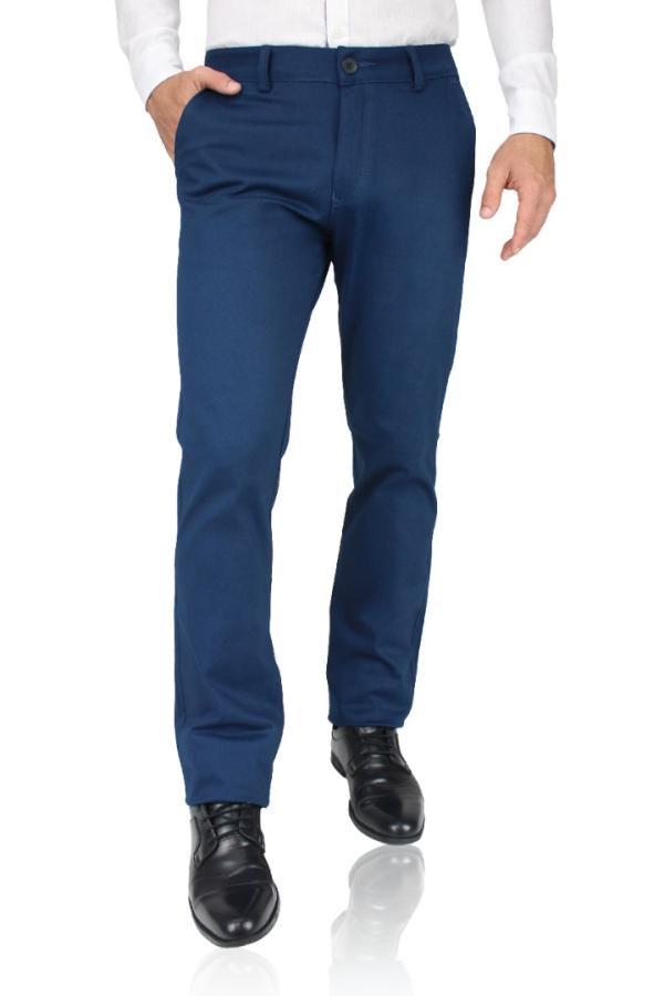 Vestir Azul Marino Pantalon De Vestir Slim Fit Outfits Pantalon